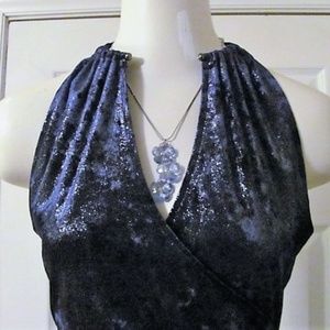 Tahari Blue Cocktail Dress